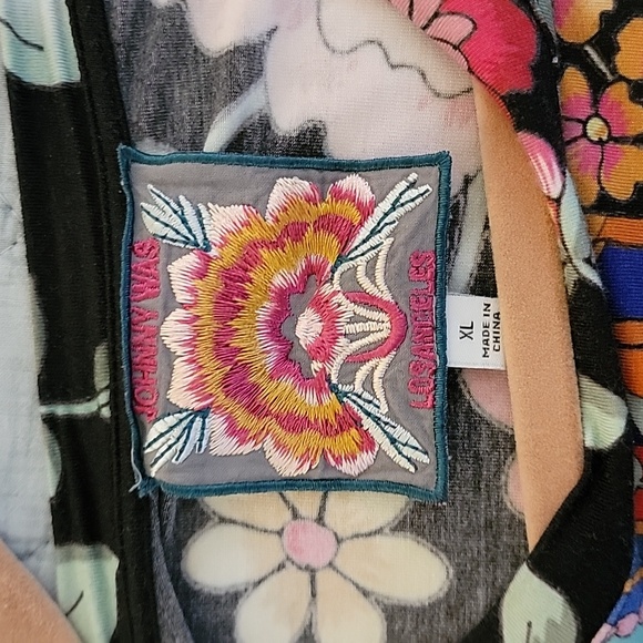 Johnny Was Janie Swing Top sz XL - Picture 4 of 5